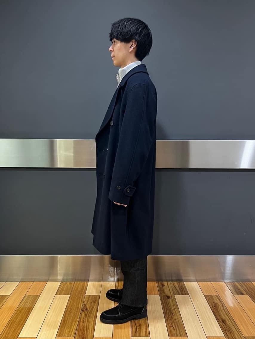 yutoさんの「TAKEO KIKUCHI｜【モンスターストレッチ】日本製 ワンウォッシュ デニムパンツ」を使ったコーディネート