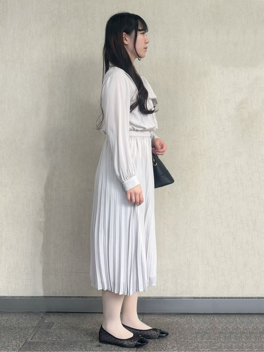 ささんの「OPAQUE.CLIP｜【定番/6color】名品フラットバレエシューズ」を使ったコーディネート