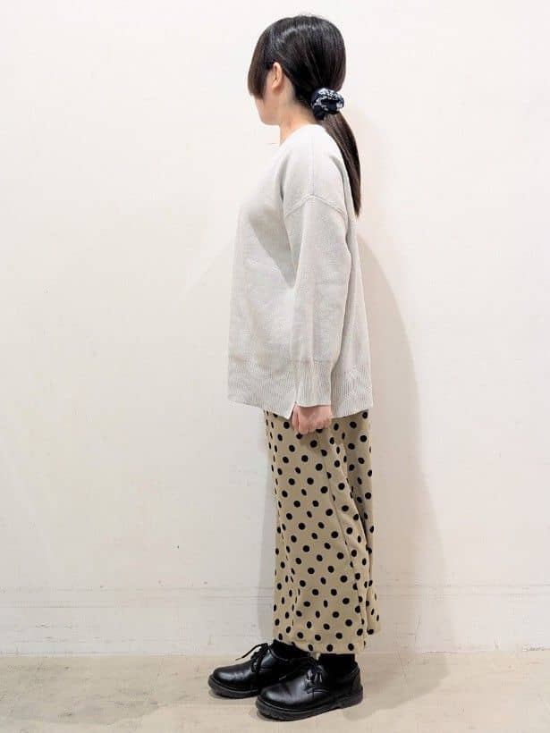 たぼく。さんの「SHOO･LA･RUE｜◆【撥水/防花粉/S-LL】ライナー付き ミリタリーフーデッドコート」を使ったコーディネート