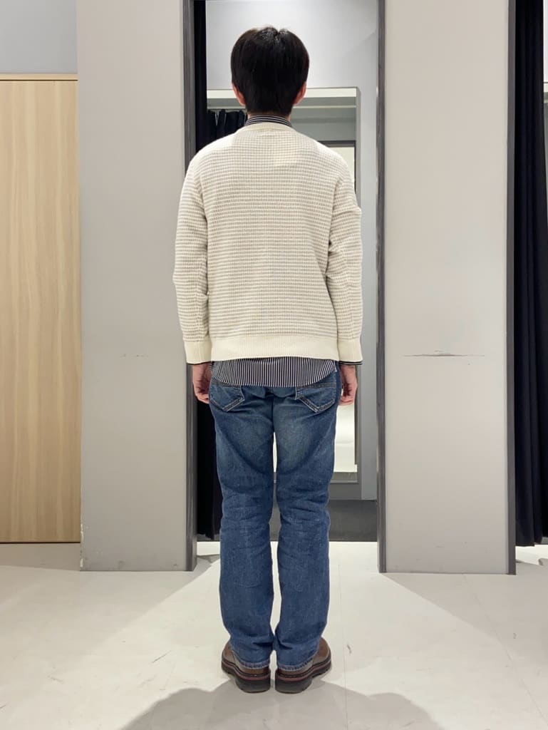 わいずみさんの「TAKEO KIKUCHI｜ウールカシミヤブレンド チェスターコート」を使ったコーディネート