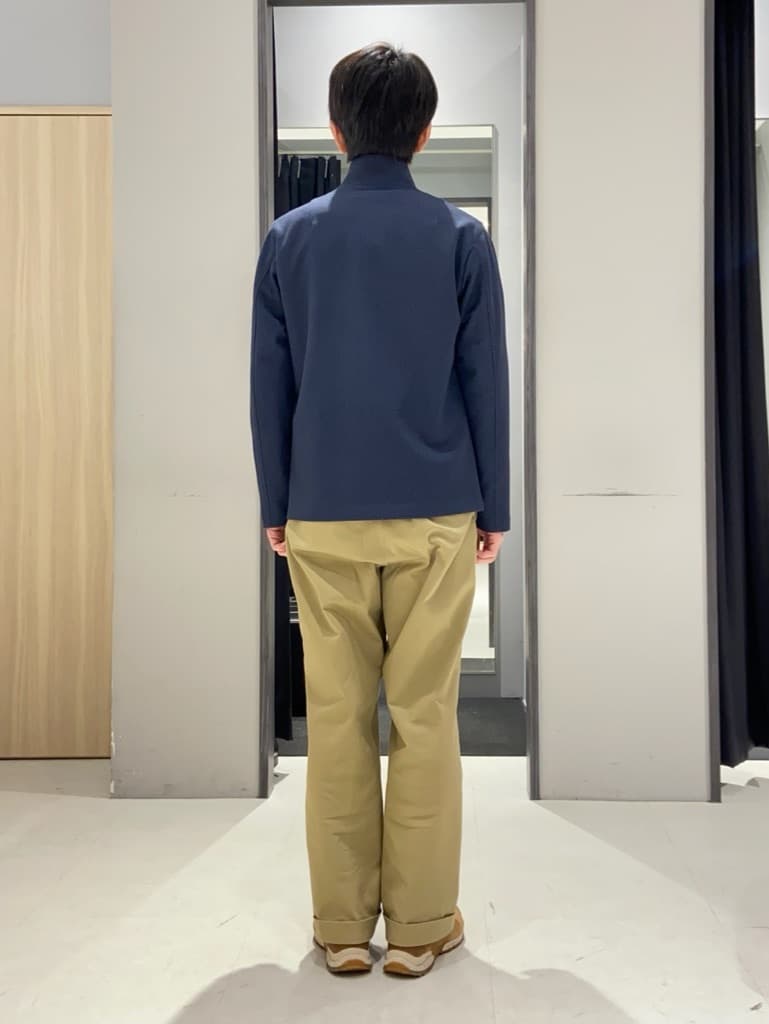 わいずみさんの「TAKEO KIKUCHI｜【DOWN FABRIC】ダウンファブリック スタンドカラーブルゾン」を使ったコーディネート