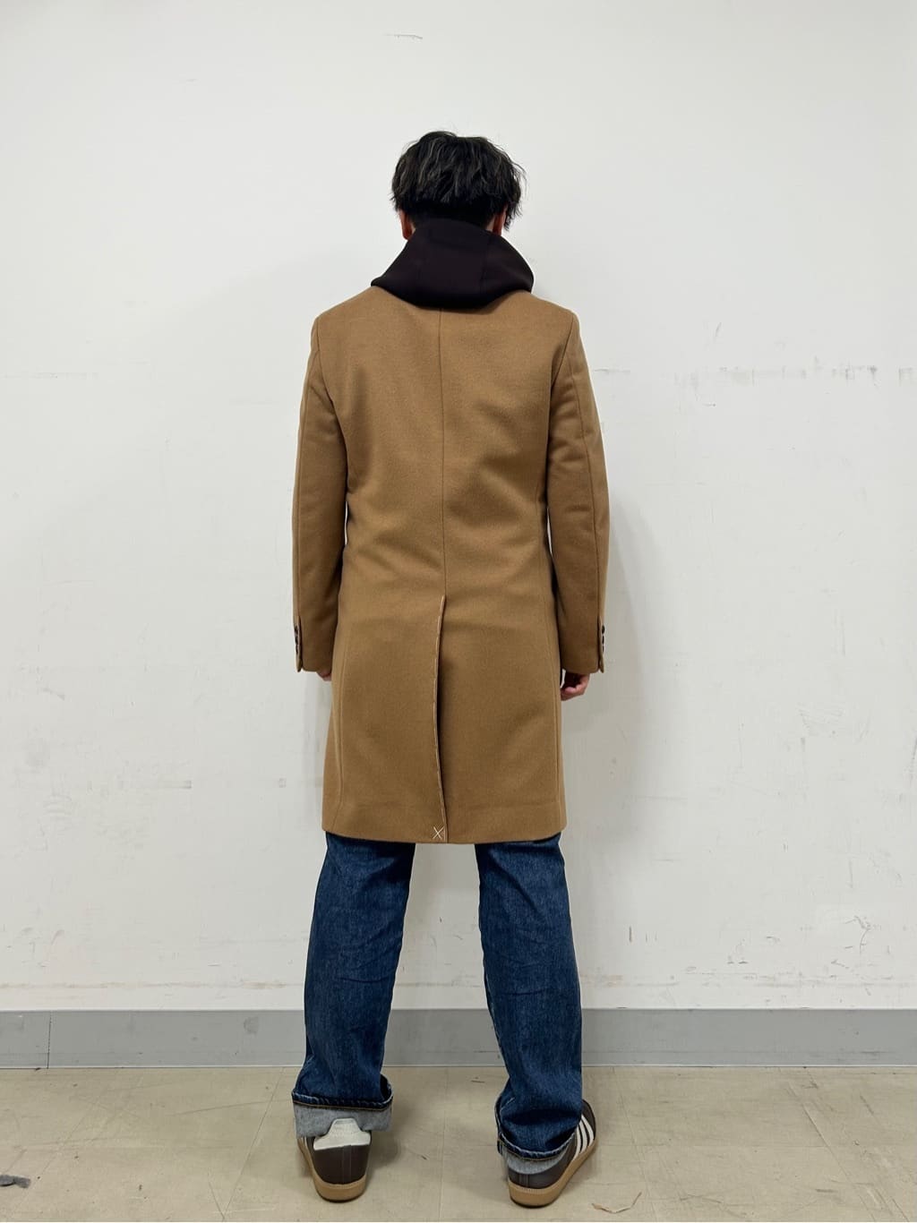 Hiroさんの「TAKEO KIKUCHI｜ウールカシミヤブレンド チェスターコート」を使ったコーディネート