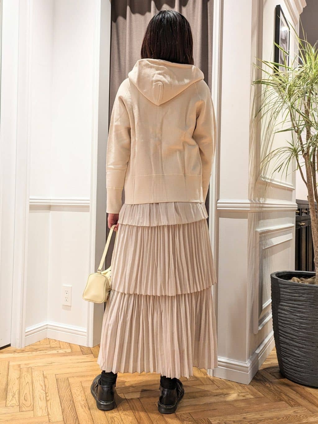 saoriさんの「DRESSTERIOR｜デキシー吊裏毛ジップアップパーカ」を使ったコーディネート