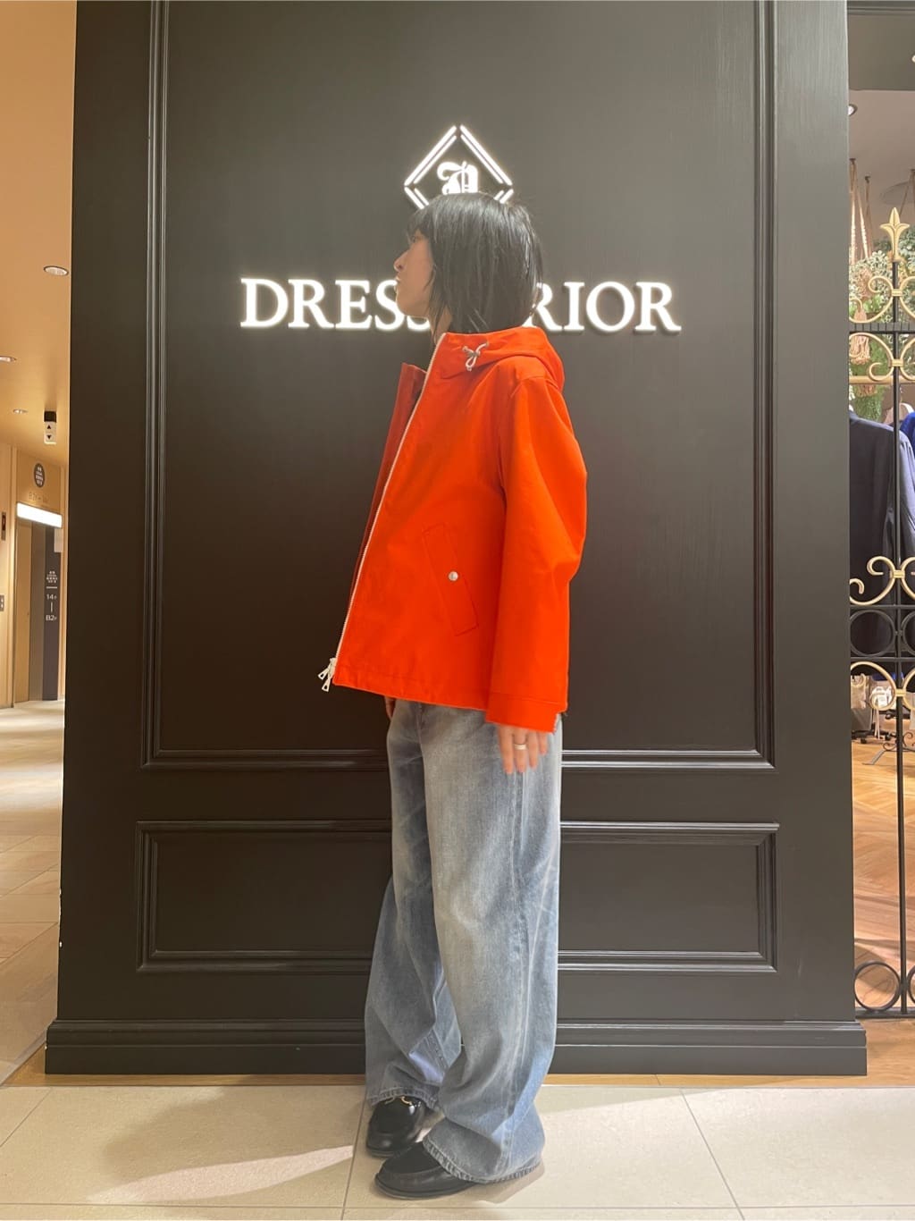 Karinさんの「DRESSTERIOR｜ヴィンテージ加工ワイドデニムパンツ」を使ったコーディネート