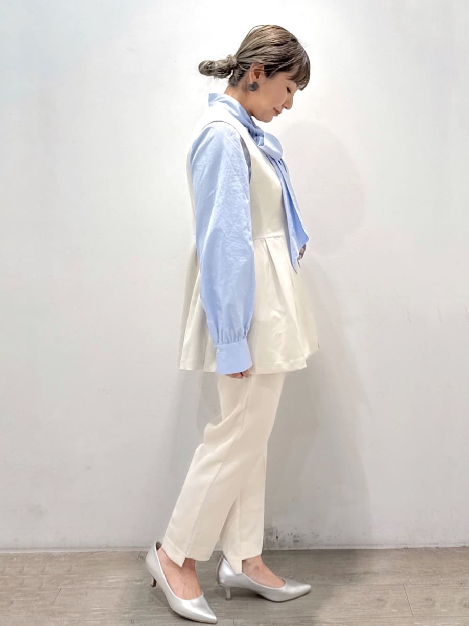chikoさんの「OPAQUE.CLIP｜◆【抗菌防臭加工／低反発クッション】名品　ポインテッドトゥパンプス」を使ったコーディネート