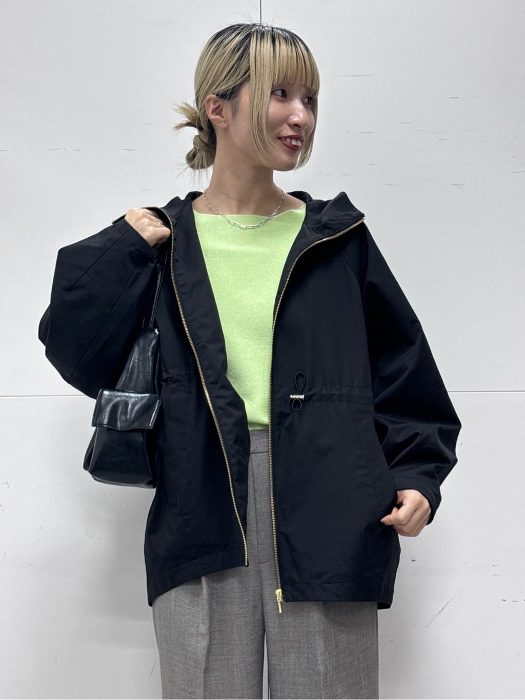 omaさんの「THE SHOP TK｜◆ドルマン袖釦ニット【洗濯機OK】」を使ったコーディネート