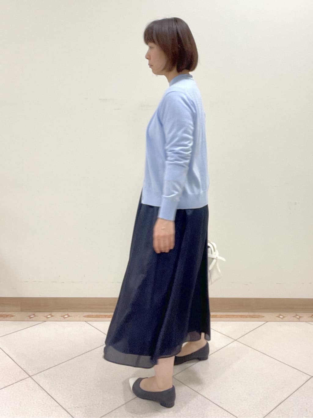 hanaさんの「Reflect｜◆【夏SALE／手洗い可】カーディガン＋ニットツインセット」を使ったコーディネート