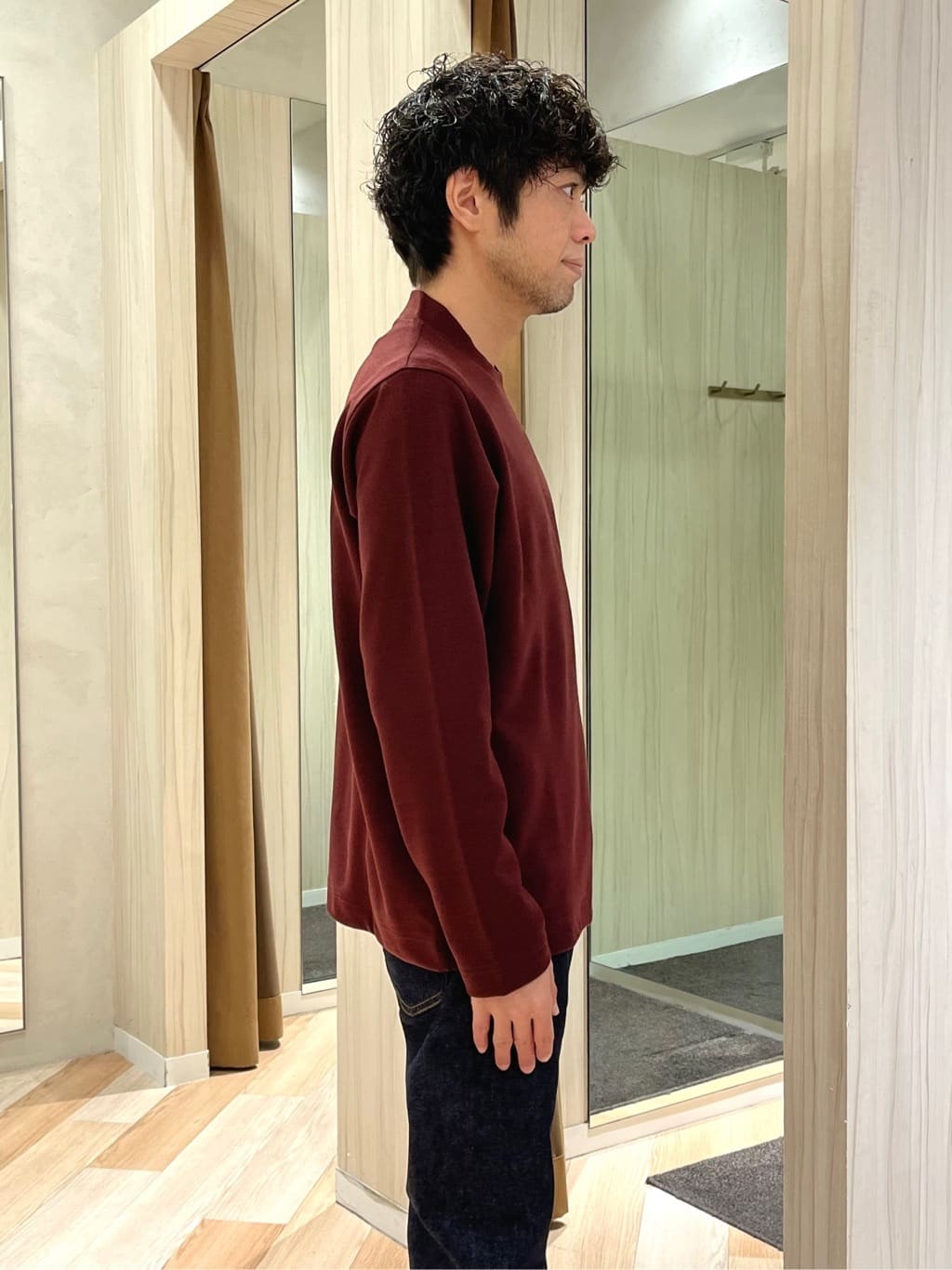URAさんの「TAKEO KIKUCHI｜【3WAY】ジャカード グレンチェック ダウンライナー ブルゾン」を使ったコーディネート