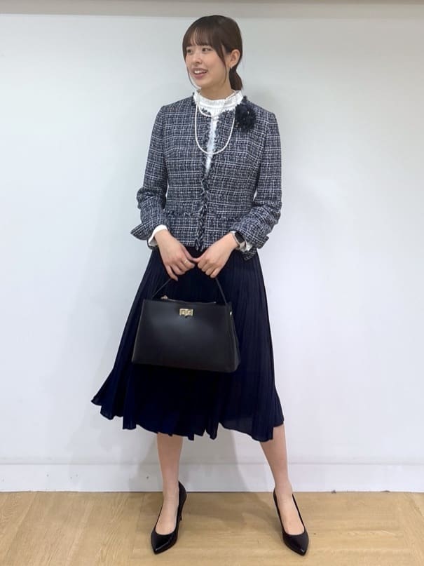 yukaさんの「UNTITLED｜【追加6/日本製】2連フェイクパールネックレス」を使ったコーディネート