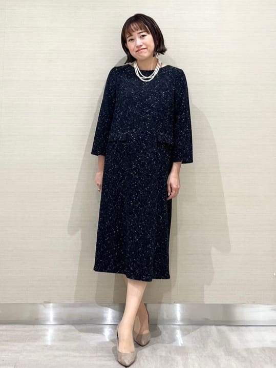 なつよさんの「UNTITLED｜【セレモニー対応】レイヤードフェイクパール」を使ったコーディネート