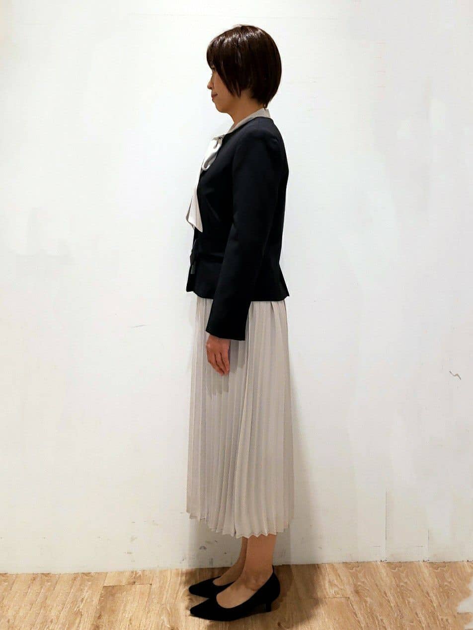 SHIMAKOさんの「OPAQUE.CLIP｜◆【抗菌防臭加工／低反発クッション】名品　ポインテッドトゥパンプス」を使ったコーディネート