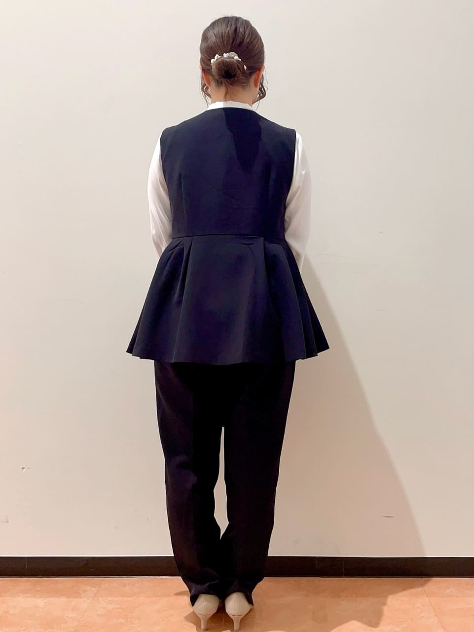 ayumiさんの「OPAQUE.CLIP｜◆《通勤対応》ボウタイブラウス【洗濯機洗い可】」を使ったコーディネート