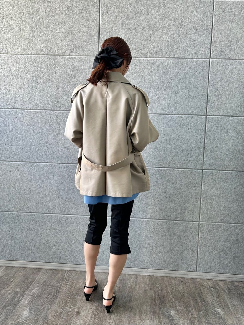 harunaさんの「CODE A｜cropped leggings pants」を使ったコーディネート
