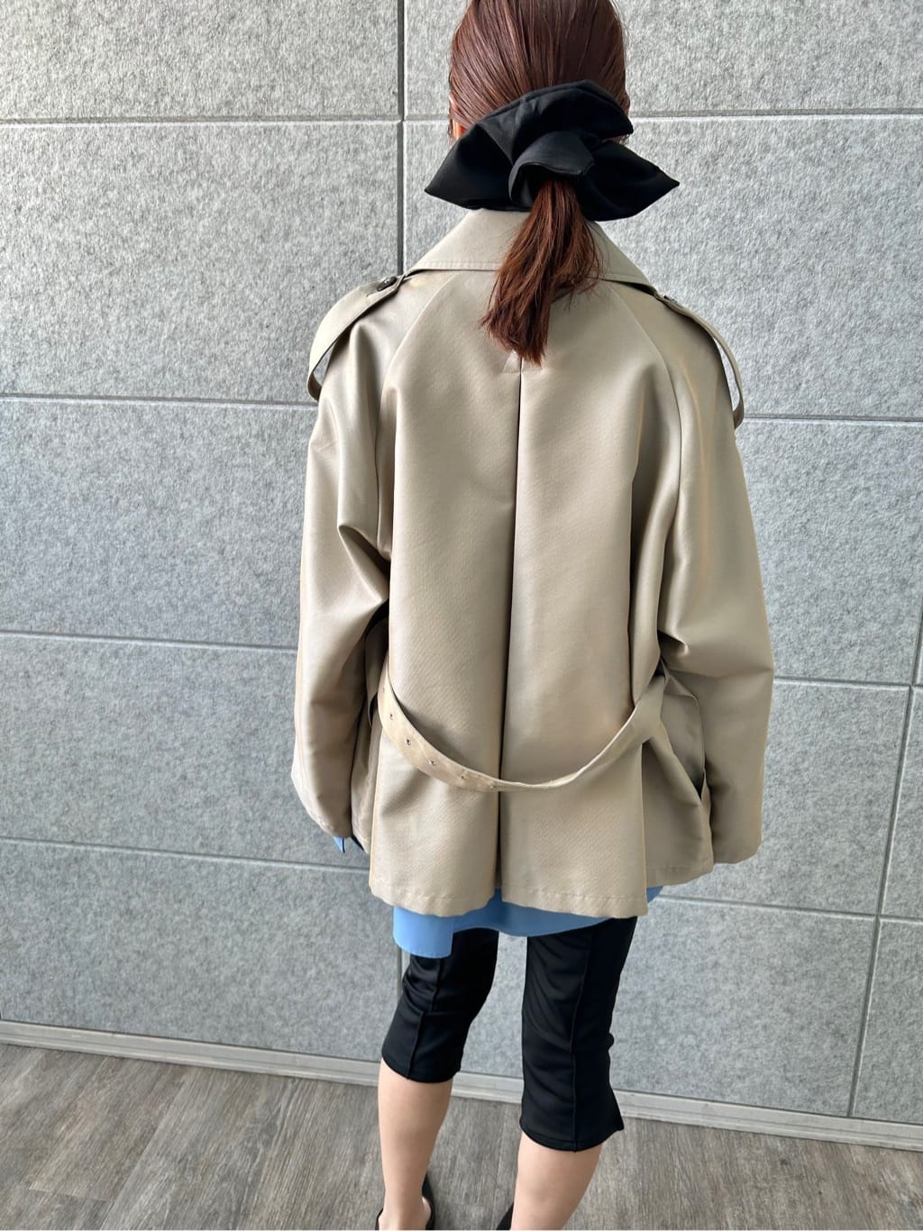 harunaさんの「CODE A｜cropped leggings pants」を使ったコーディネート