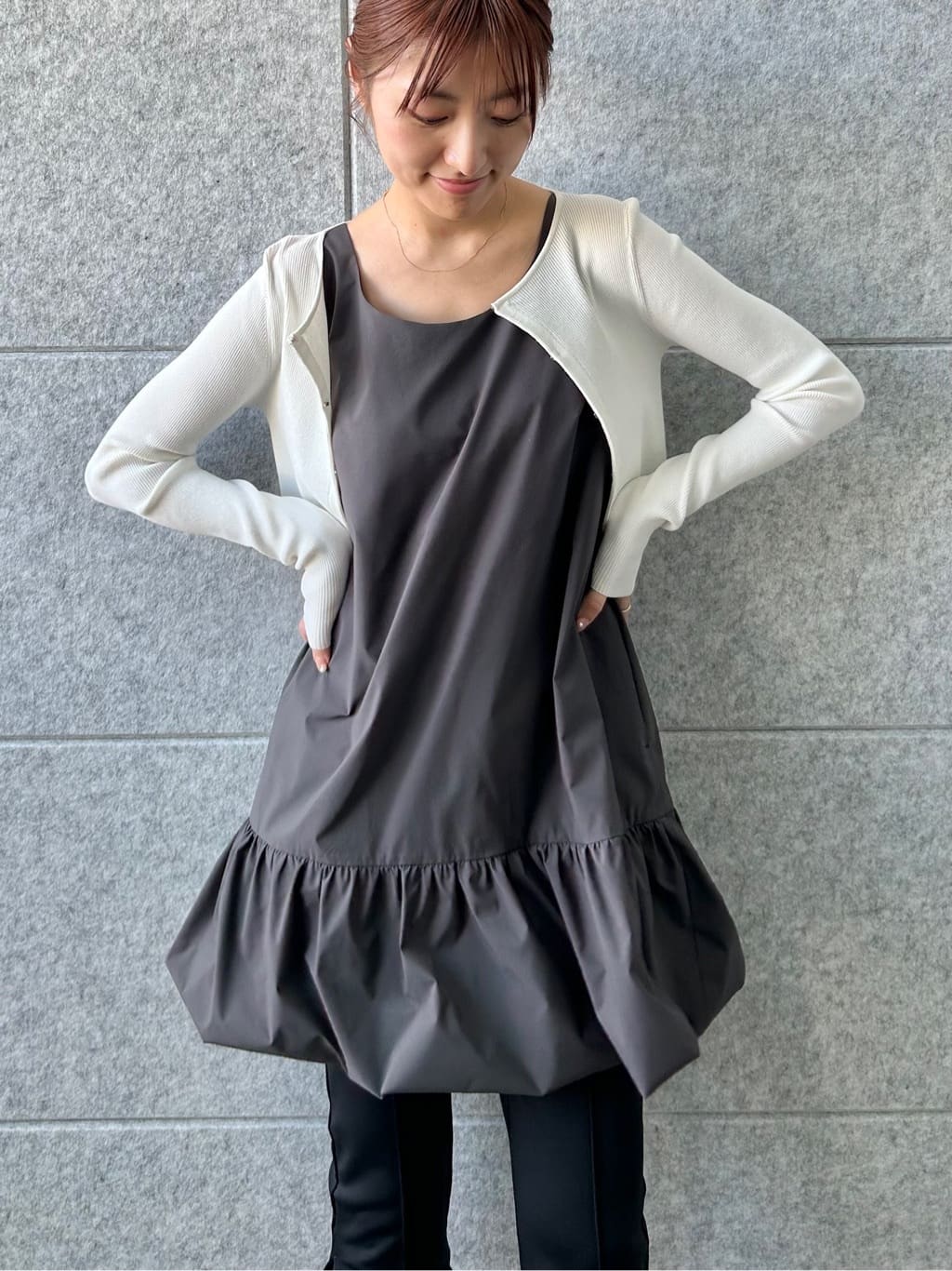harunaさんの「CODE A｜cropped leggings pants」を使ったコーディネート