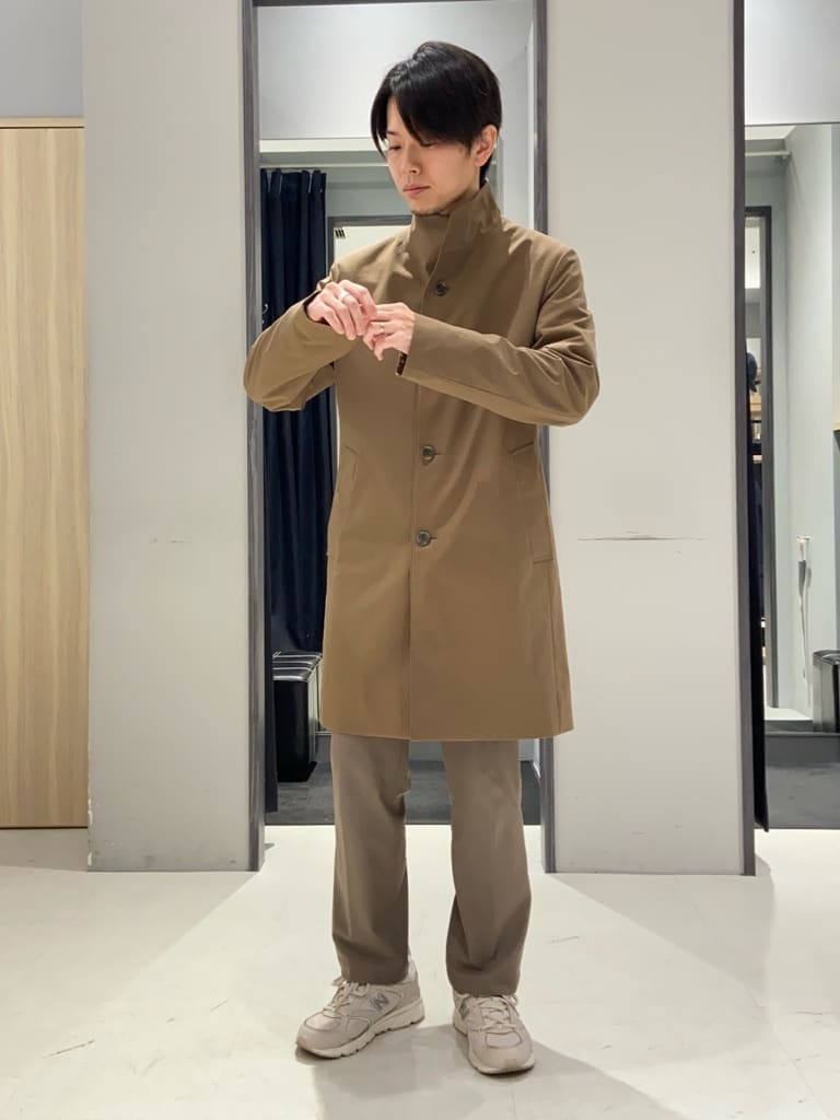 わいずみさんの「TAKEO KIKUCHI｜【多機能・軽量】シャドーライン リュック」を使ったコーディネート