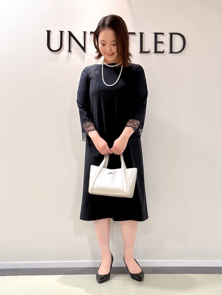 YUIさんの「UNTITLED｜【追加6/日本製】2連フェイクパールネックレス」を使ったコーディネート