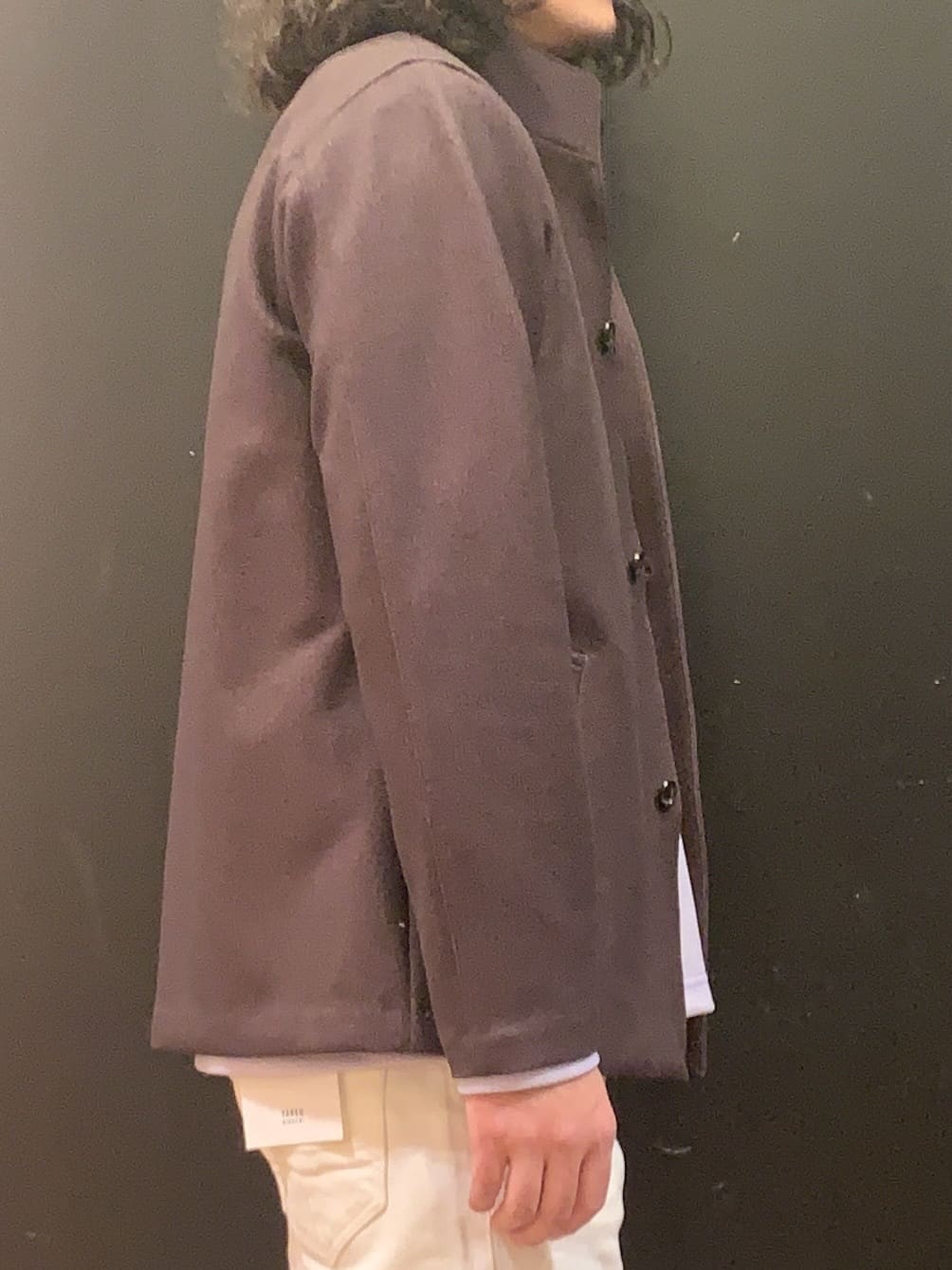 木村剛さんの「TAKEO KIKUCHI｜【DOWN FABRIC】ダウンファブリック スタンドカラーブルゾン」を使ったコーディネート