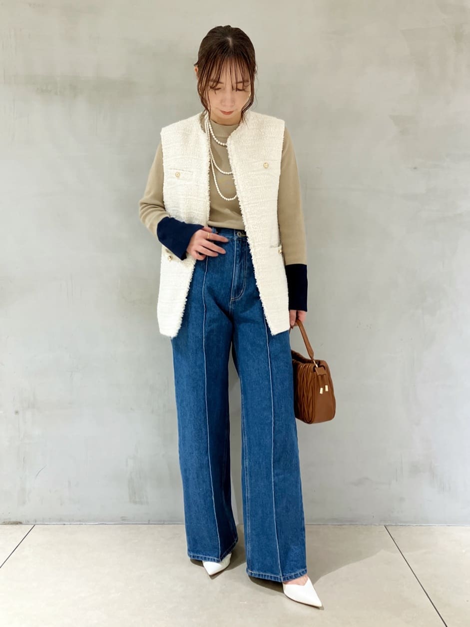 tomoさんの「UNTITLED｜【マルチWAY】3点セットパール調ネックレス」を使ったコーディネート