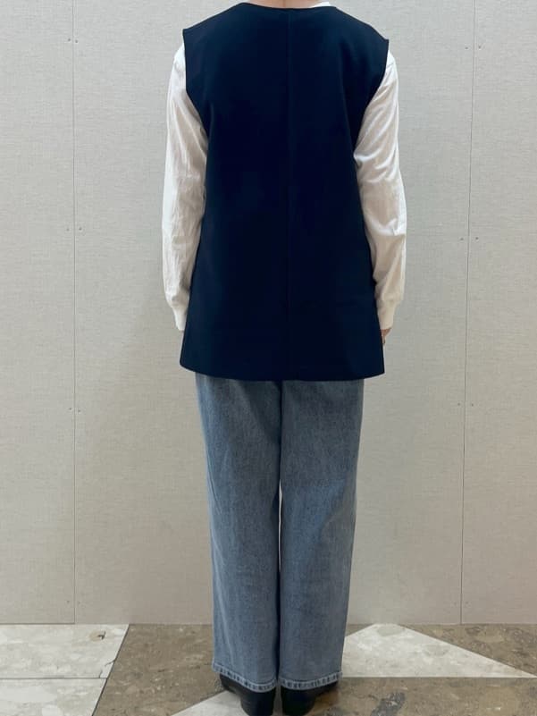 chiakiさんの「OPAQUE.CLIP｜◆刺繍ロゴトップス【洗濯機洗い可】」を使ったコーディネート