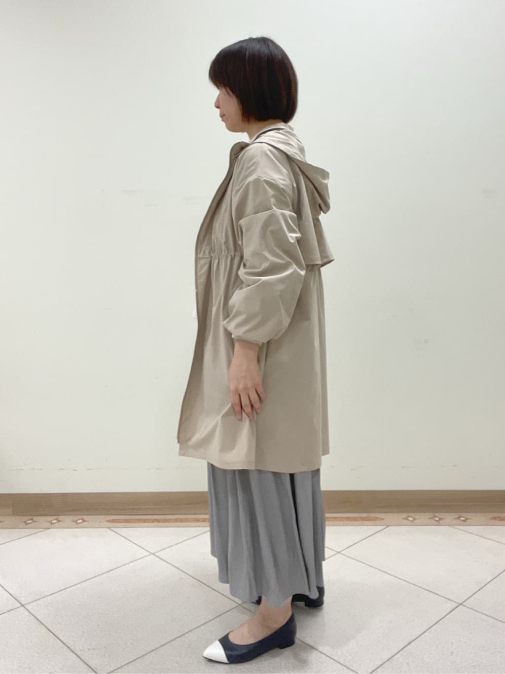 hanaさんの「Reflect｜◆【夏SALE／E‐QUALITY／洗える】ロング丈ライティカジュアルコート」を使ったコーディネート