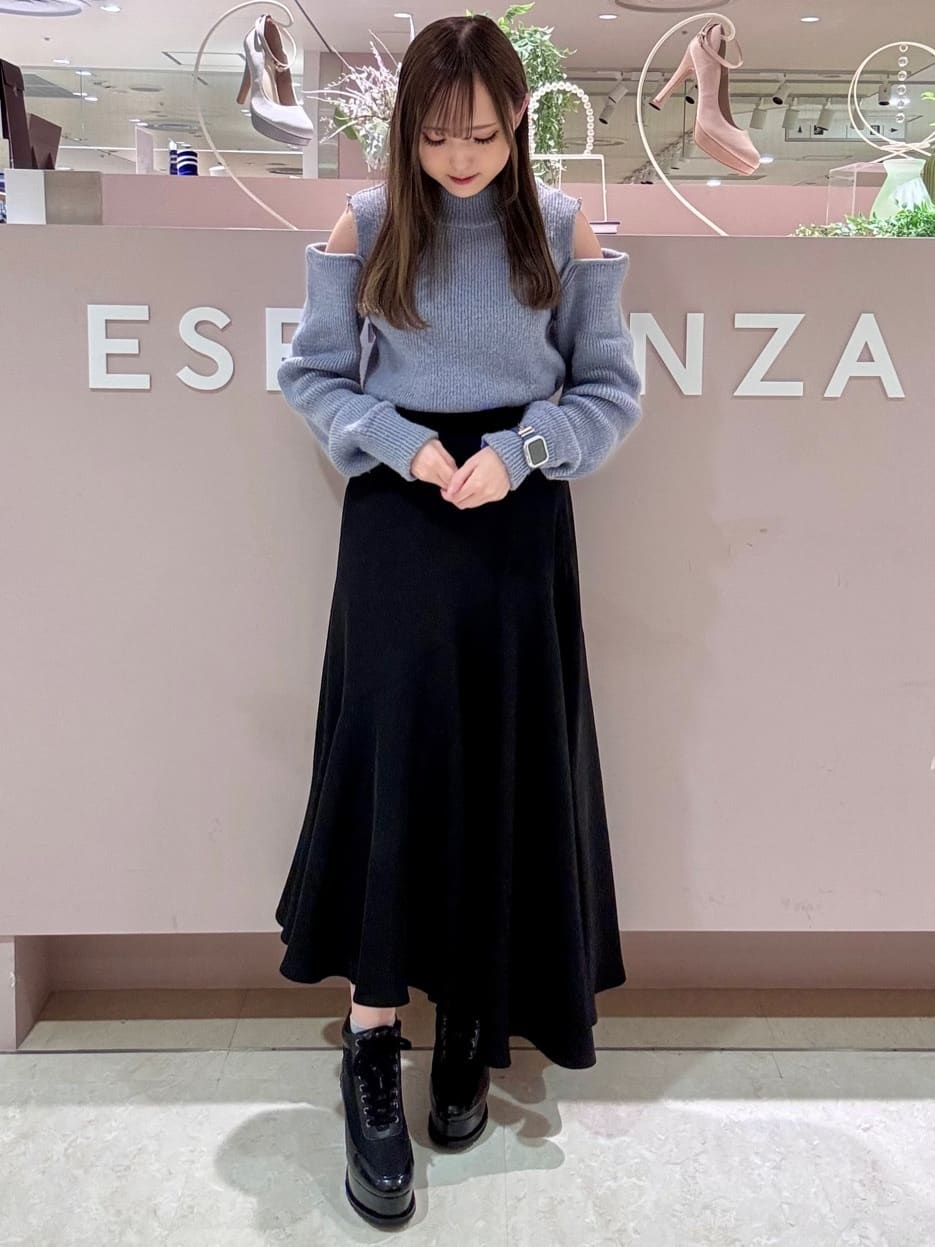 kaさんの「ESPERANZA｜【ラク盛り／ショートブーツ】リピーター続出／脚長美脚　厚底メッシュスポーティーショートブーツ」を使ったコーディネート