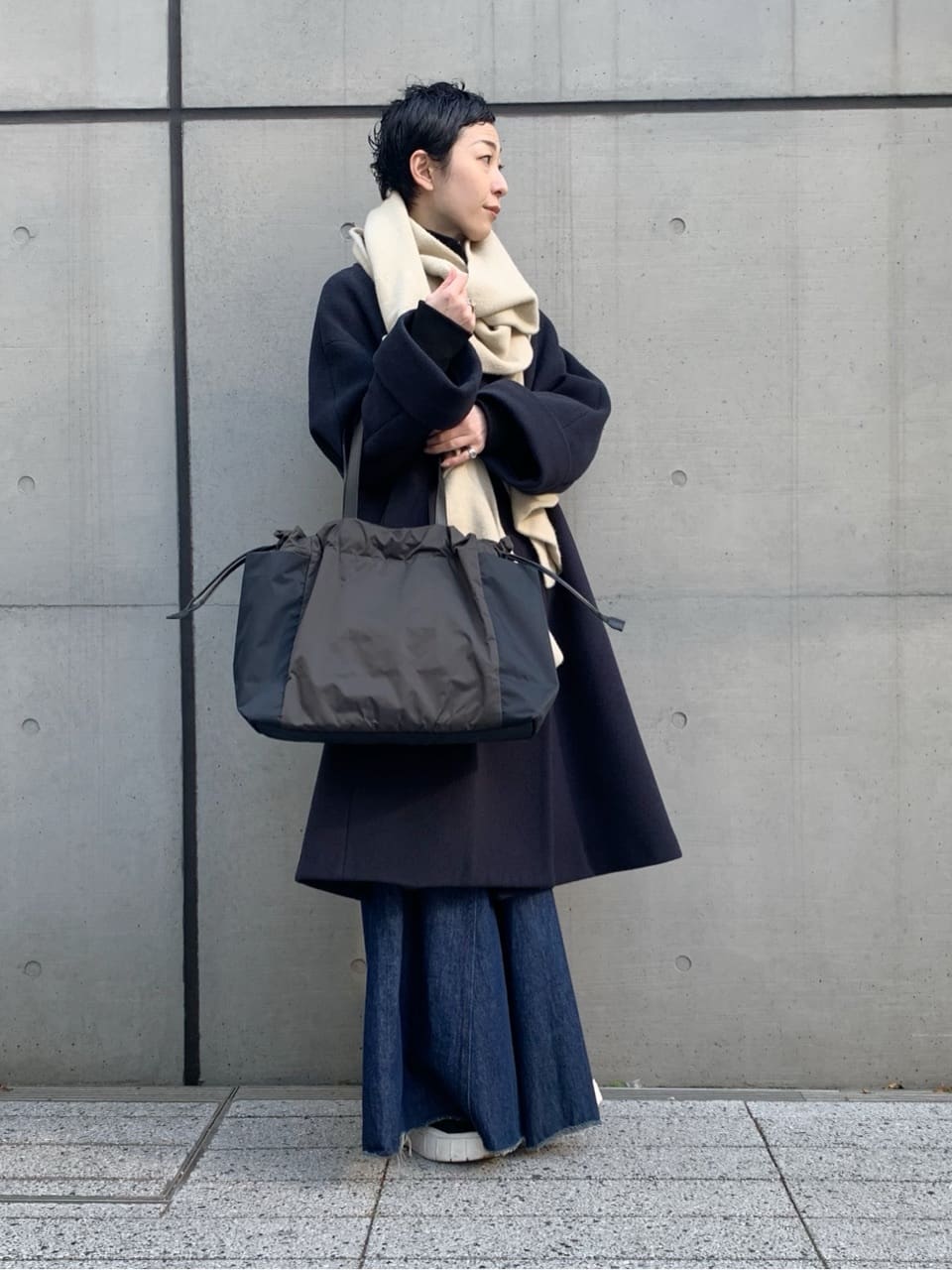 Kさんの「HIROKO HAYASHI｜LUINI（ルイーニ）トートバッグ」を使ったコーディネート