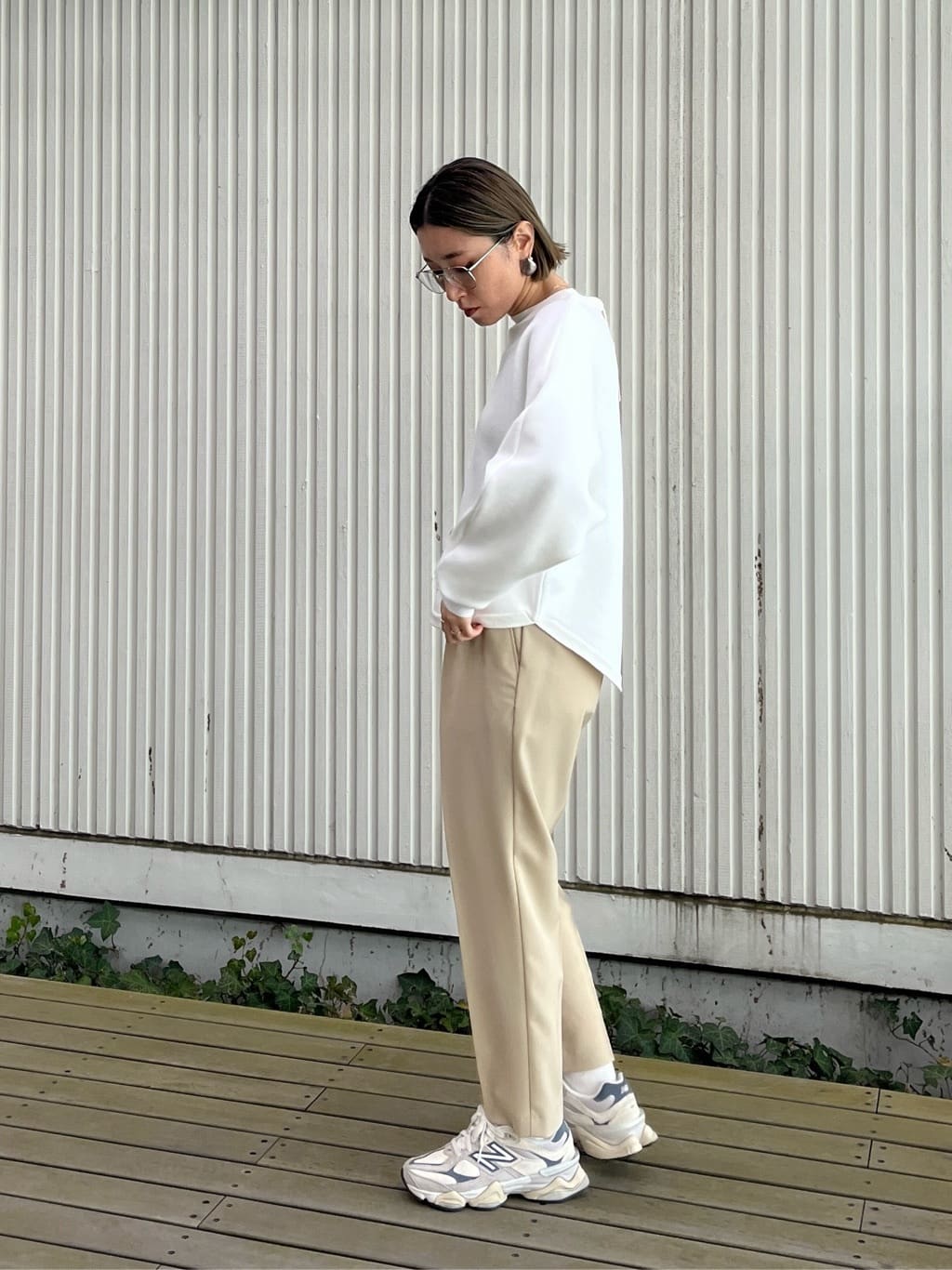 kotakiさんの「INDIVI｜【接触冷感／セットアップ対応】イージーテーパードパンツ【通勤・セレモニー】」を使ったコーディネート