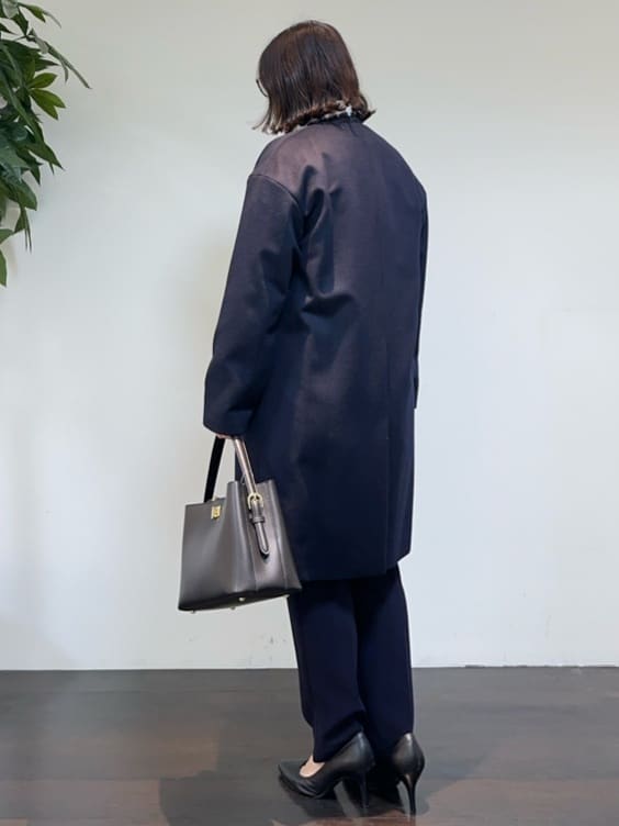 Asamiさんの「UNTITLED｜◆【通勤スーツ】タックテーパードパンツ」を使ったコーディネート