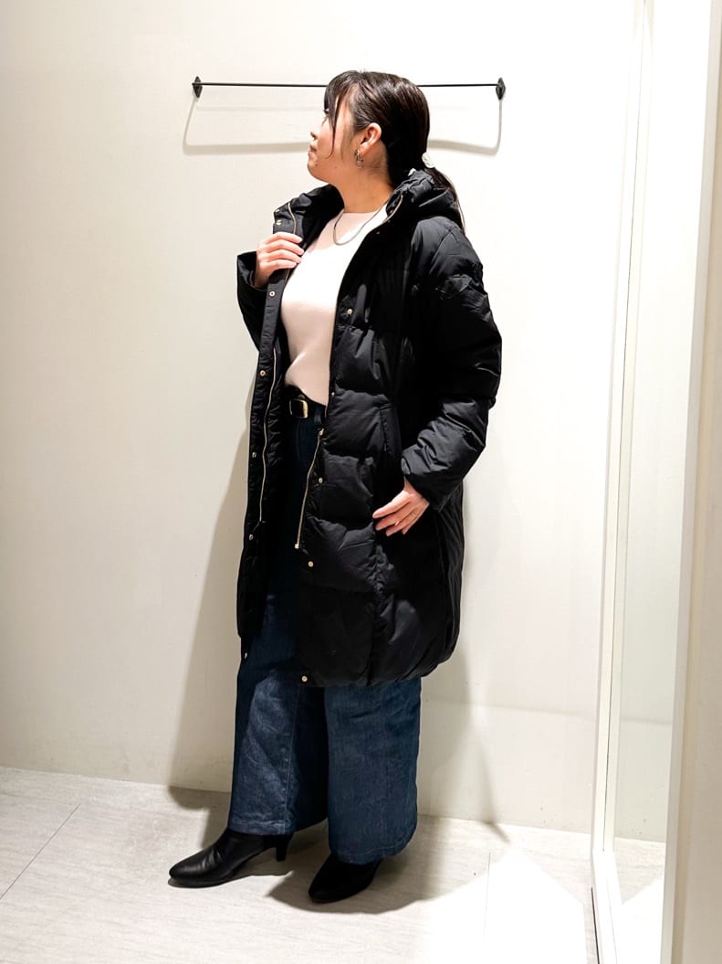 naoさんの「grove｜【SOMETHING&times;grove別注】LISAWIDE DENIM PANTS」を使ったコーディネート