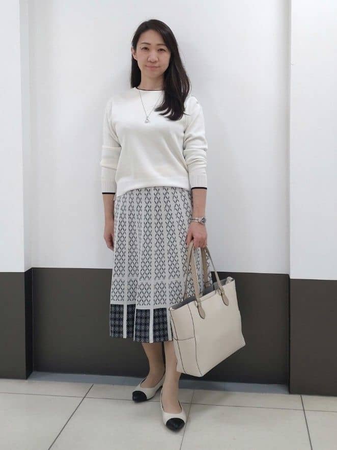 tagさんの「Reflect｜◆【至福の履き心地／通勤にもぴったり◎】フラットパンプス」を使ったコーディネート