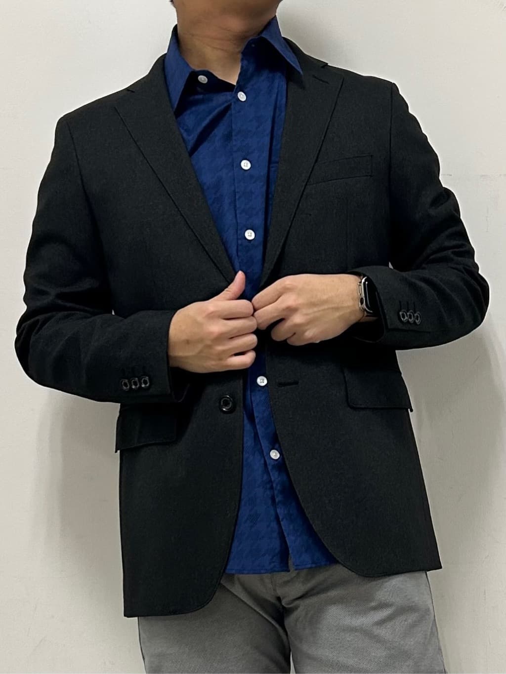 Hiroさんの「TAKEO KIKUCHI｜【Made in JAPAN】播州織 ストレッチ パンツ」を使ったコーディネート