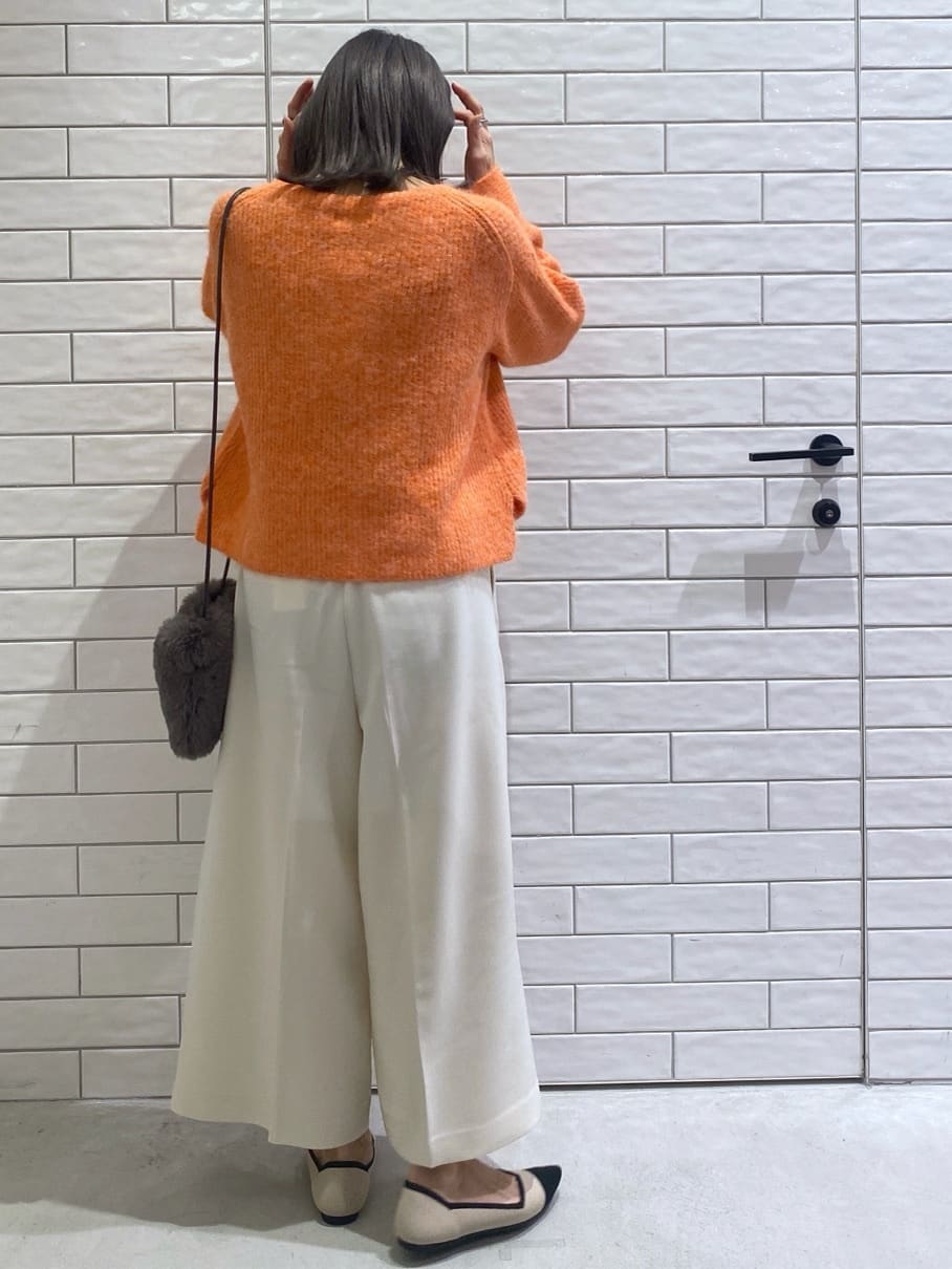 Ayaさんの「OPAQUE.CLIP｜◆【軽量／洗える】ポインテッドトゥニットパンプス」を使ったコーディネート