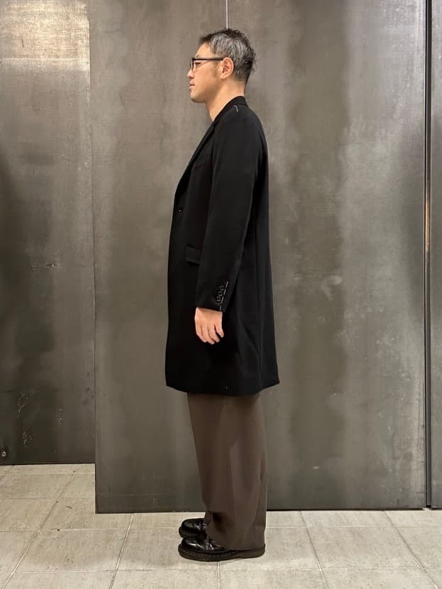 coheyさんの「TAKEO KIKUCHI｜ウールカシミヤブレンド チェスターコート」を使ったコーディネート