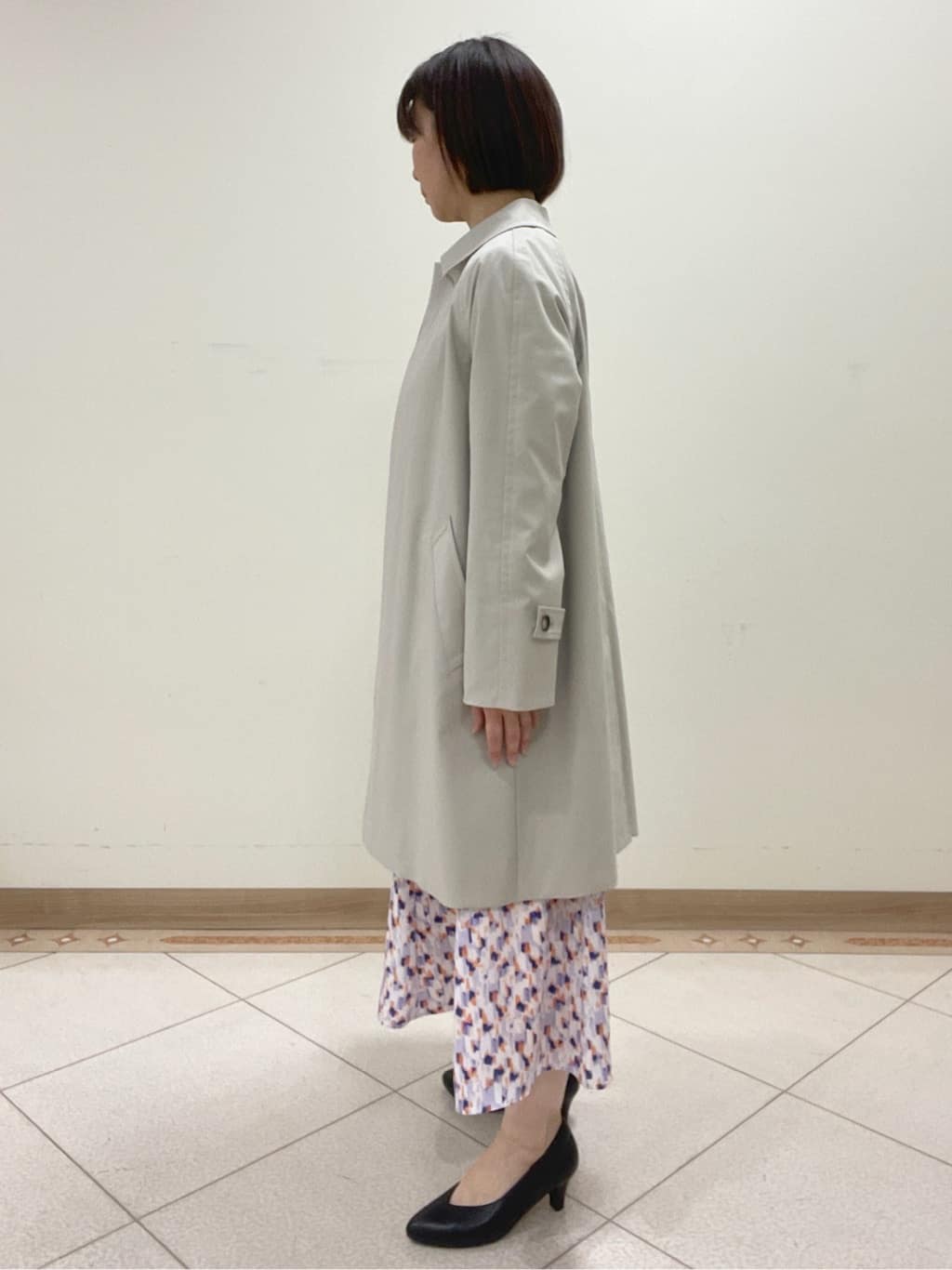 hanaさんの「Reflect｜◆【撥水】ストレッチステンカラーコート」を使ったコーディネート