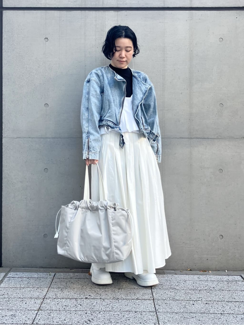 Cさんの「HIROKO HAYASHI｜LUINI（ルイーニ）トートバッグ」を使ったコーディネート
