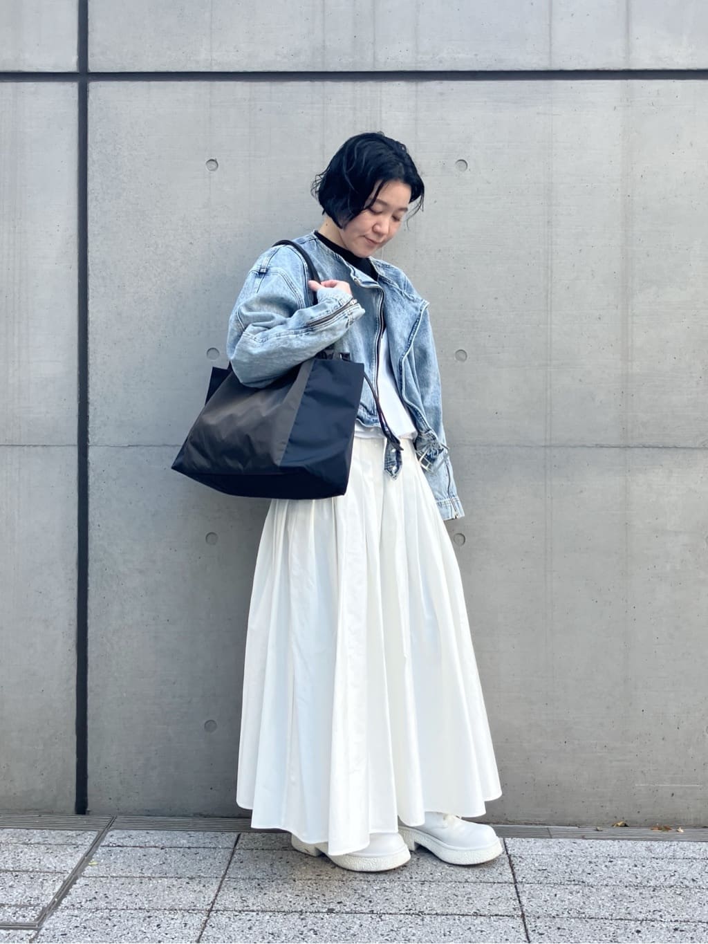 Cさんの「HIROKO HAYASHI｜LUINI（ルイーニ）トートバッグ」を使ったコーディネート