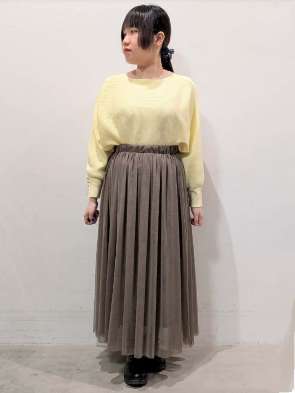 たぼく。さんの「SHOO･LA･RUE｜◆【S-LL/撥水/防花粉】オンにもオフにも ステンカラーコート」を使ったコーディネート