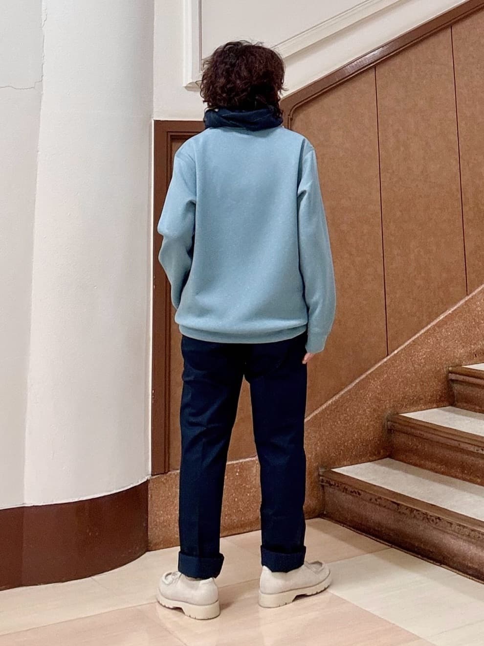 のぐみさんの「TAKEO KIKUCHI｜【オフィスカジュアル対応】ドレス チノパンツ」を使ったコーディネート