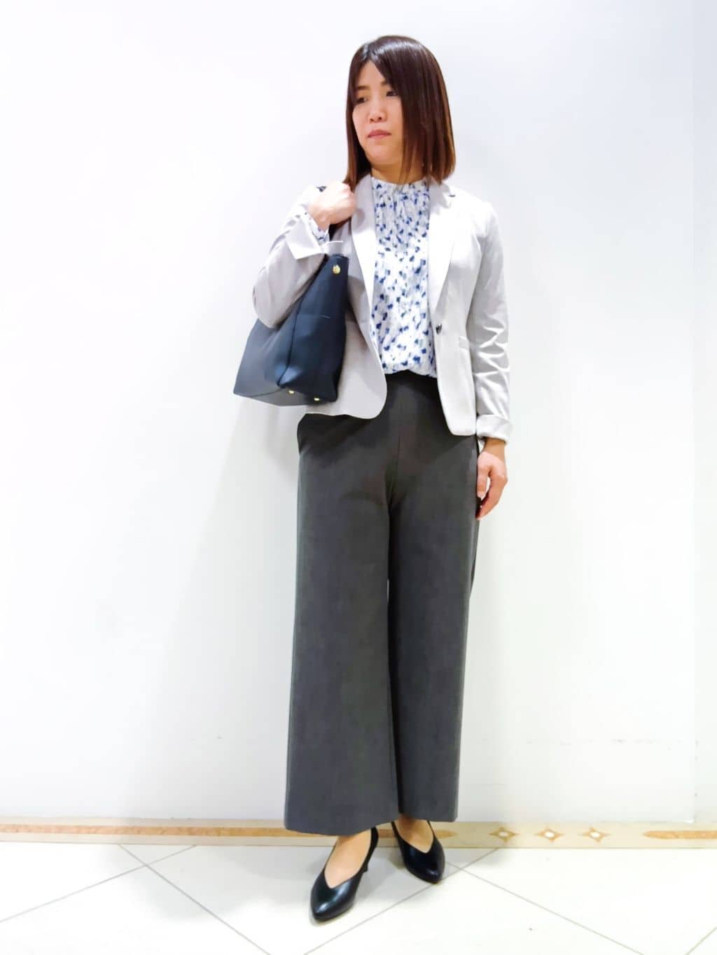 tomoさんの「Reflect｜◆【SS-4Lサイズ／洗える】匠ジャケット／ベーシックテーラード」を使ったコーディネート