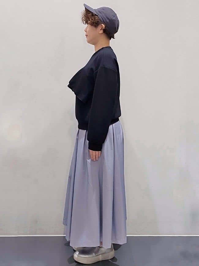 ゆきをさんの「OPAQUE.CLIP｜◆フリルアシメトップス【洗濯機洗い可】」を使ったコーディネート