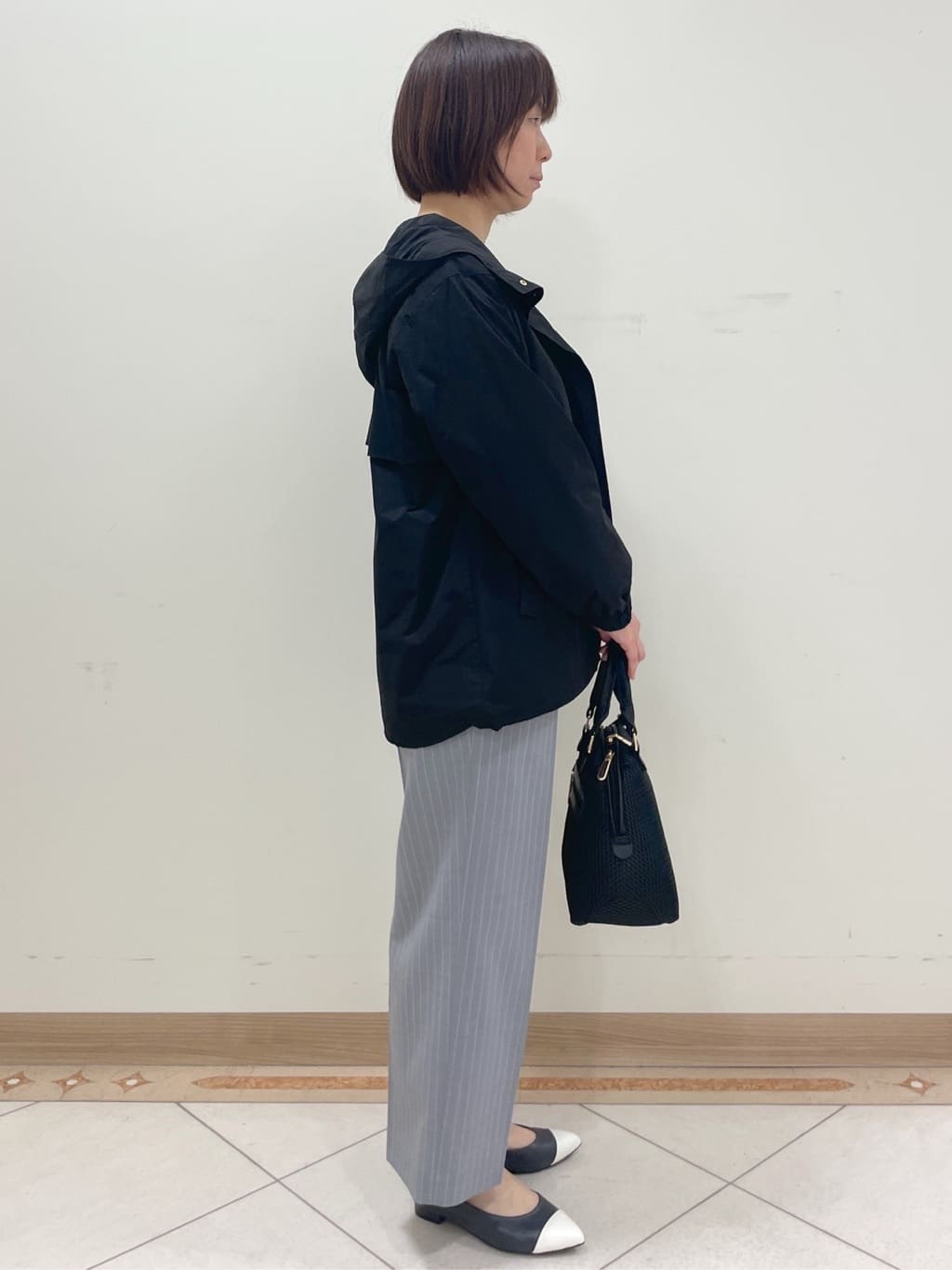 hanaさんの「Reflect｜◆【夏SALE／ショルダー付き】キレイめメッシュバッグ」を使ったコーディネート