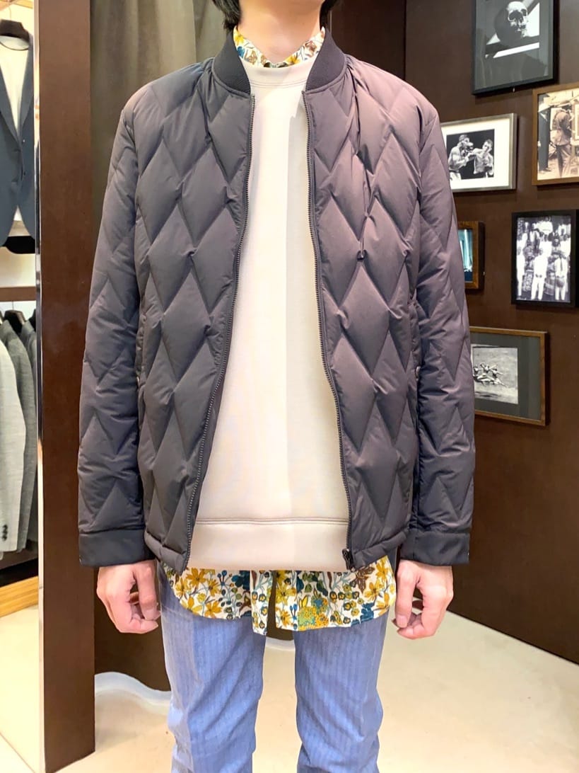 コバヤシさんの「TAKEO KIKUCHI｜【Made in JAPAN】播州織 ヘリンボン ストレート パンツ」を使ったコーディネート