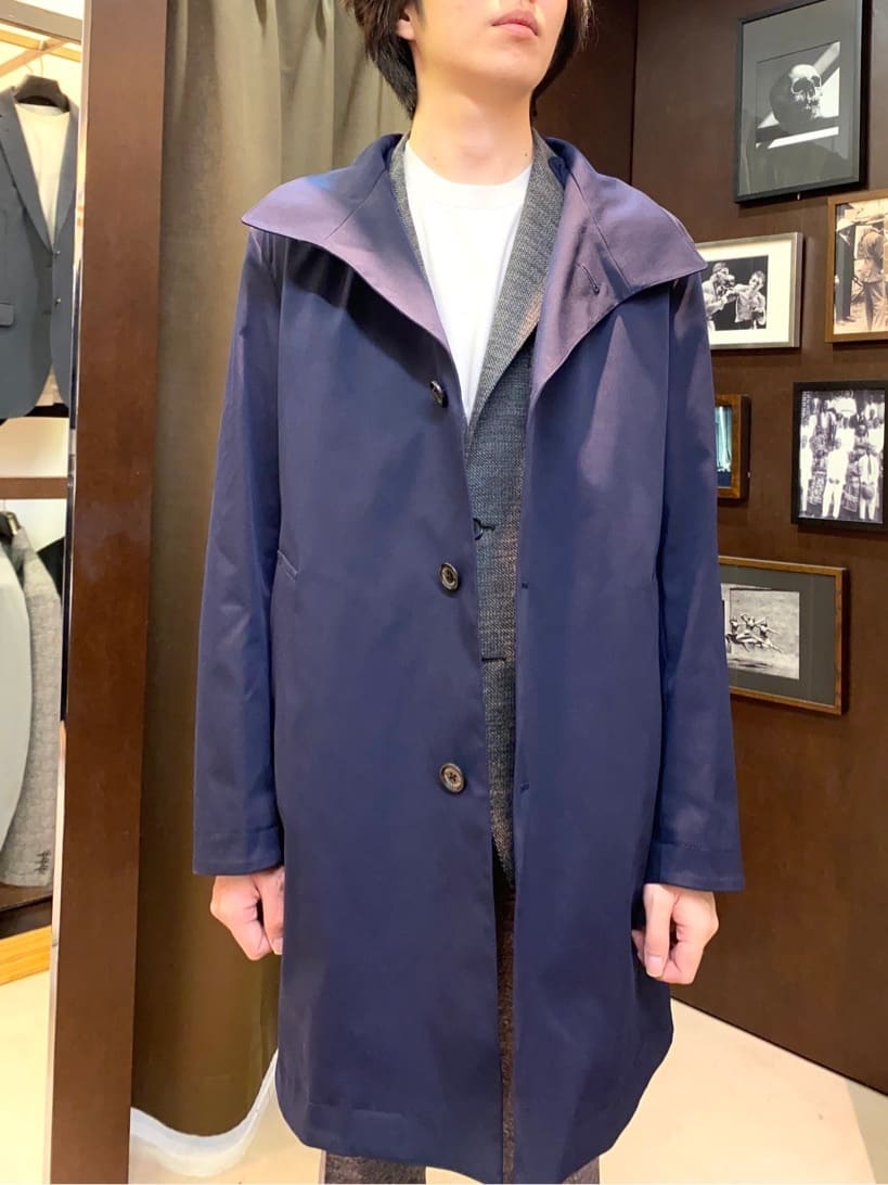 コバヤシさんの「TAKEO KIKUCHI｜【ONOFF対応】TRダブルニット ストレッチパンツ」を使ったコーディネート