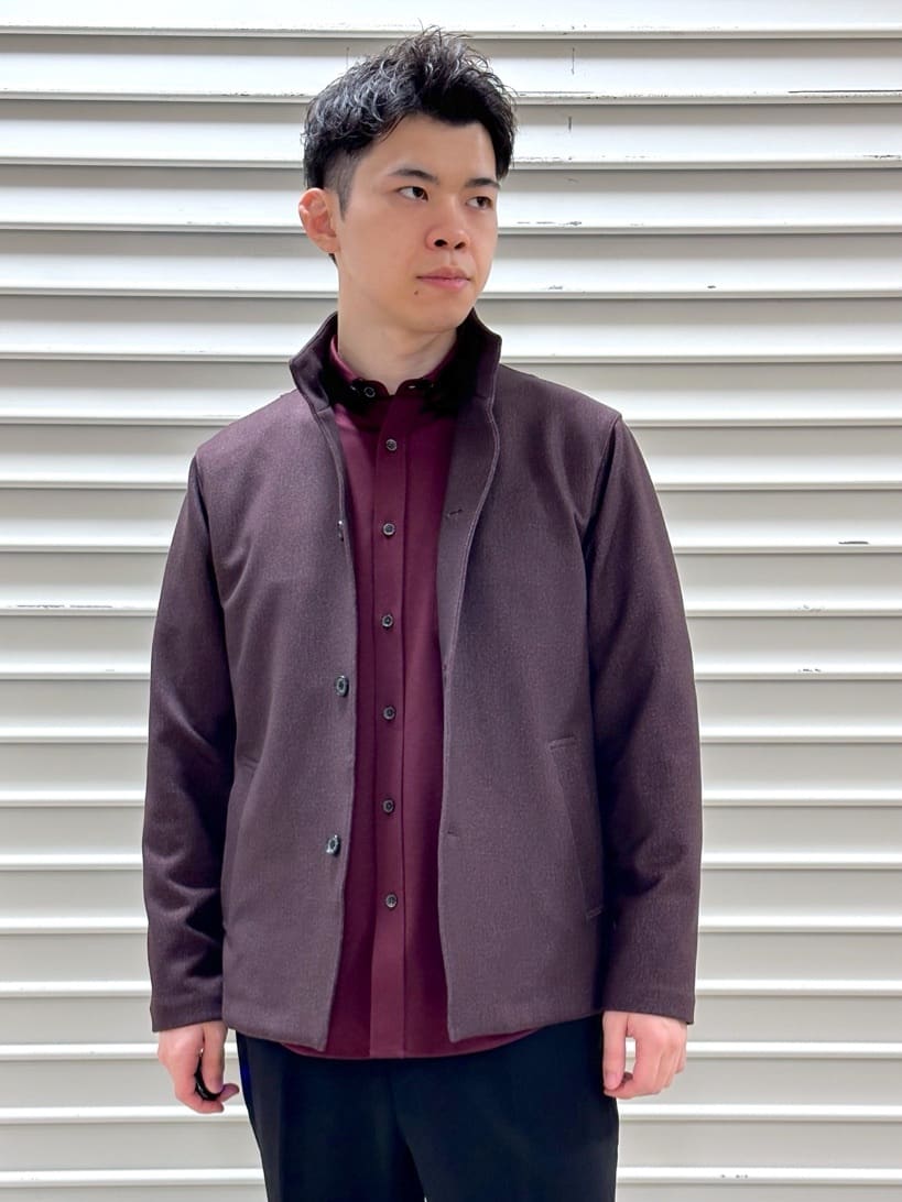 イッシーさんの「TAKEO KIKUCHI｜【DOWN FABRIC】ダウンファブリック スタンドカラーブルゾン」を使ったコーディネート