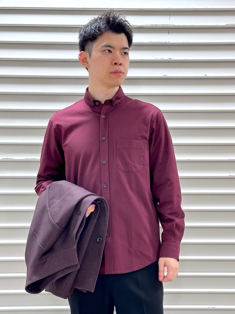 イッシーさんの「TAKEO KIKUCHI｜【DOWN FABRIC】ダウンファブリック スタンドカラーブルゾン」を使ったコーディネート