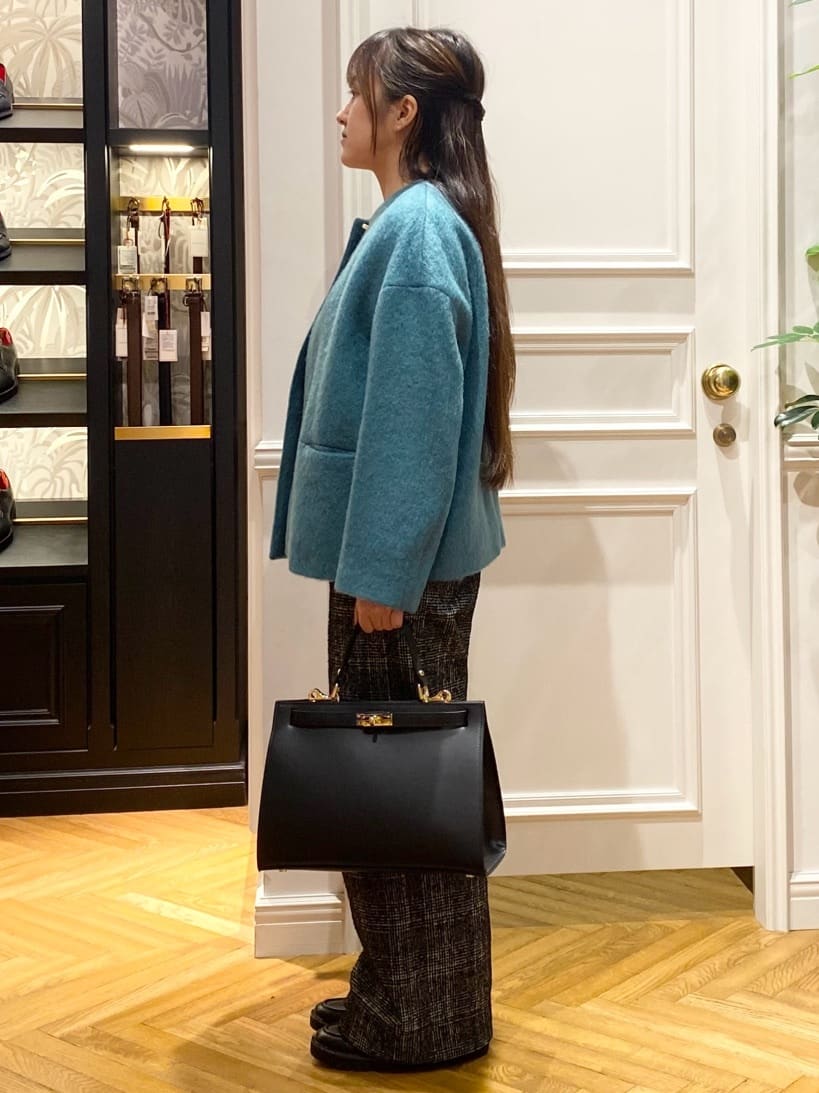 c.wさんの「DRESSTERIOR｜◆ストレッチフルニードルプルオーバーニット」を使ったコーディネート