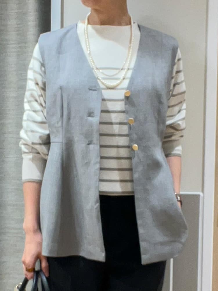 ヨッコさんの「grove｜【人間工学】つつまれフィットパンプス【入卒対応可】」を使ったコーディネート