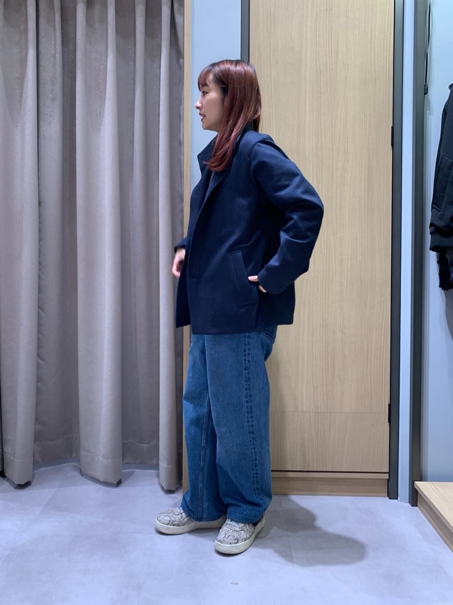 よぴさんの「TAKEO KIKUCHI｜【DOWN FABRIC】ダウンファブリック スタンドカラーブルゾン」を使ったコーディネート