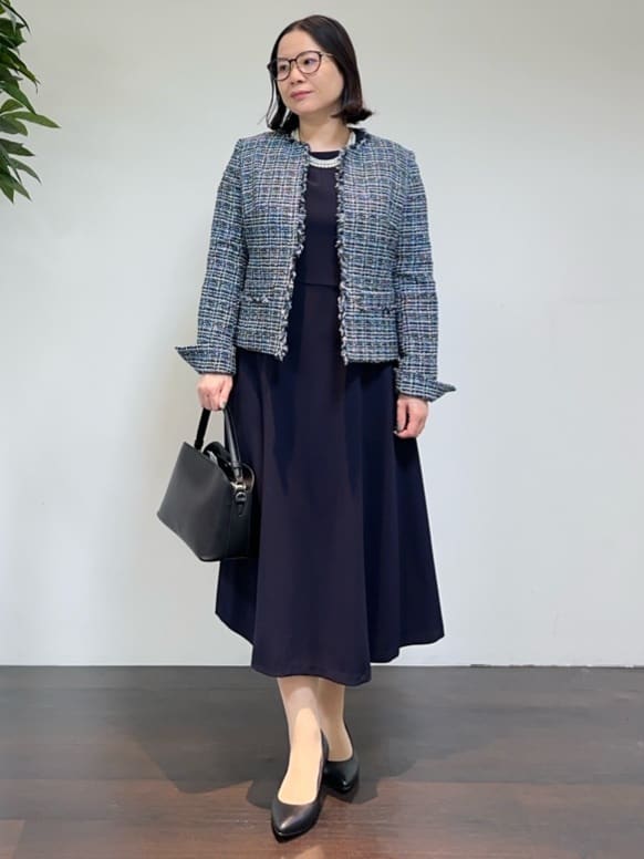 Asamiさんの「UNTITLED｜【追加6/日本製】2連フェイクパールネックレス」を使ったコーディネート